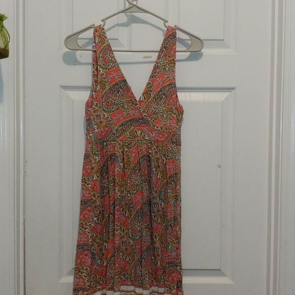 Old Navy Paisley dresSz SEUC - Picture 6 of 7